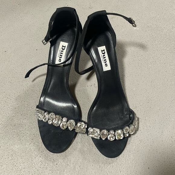 Dune London Jeweled Strappy Heels Size 7 - Picture 1 of 4